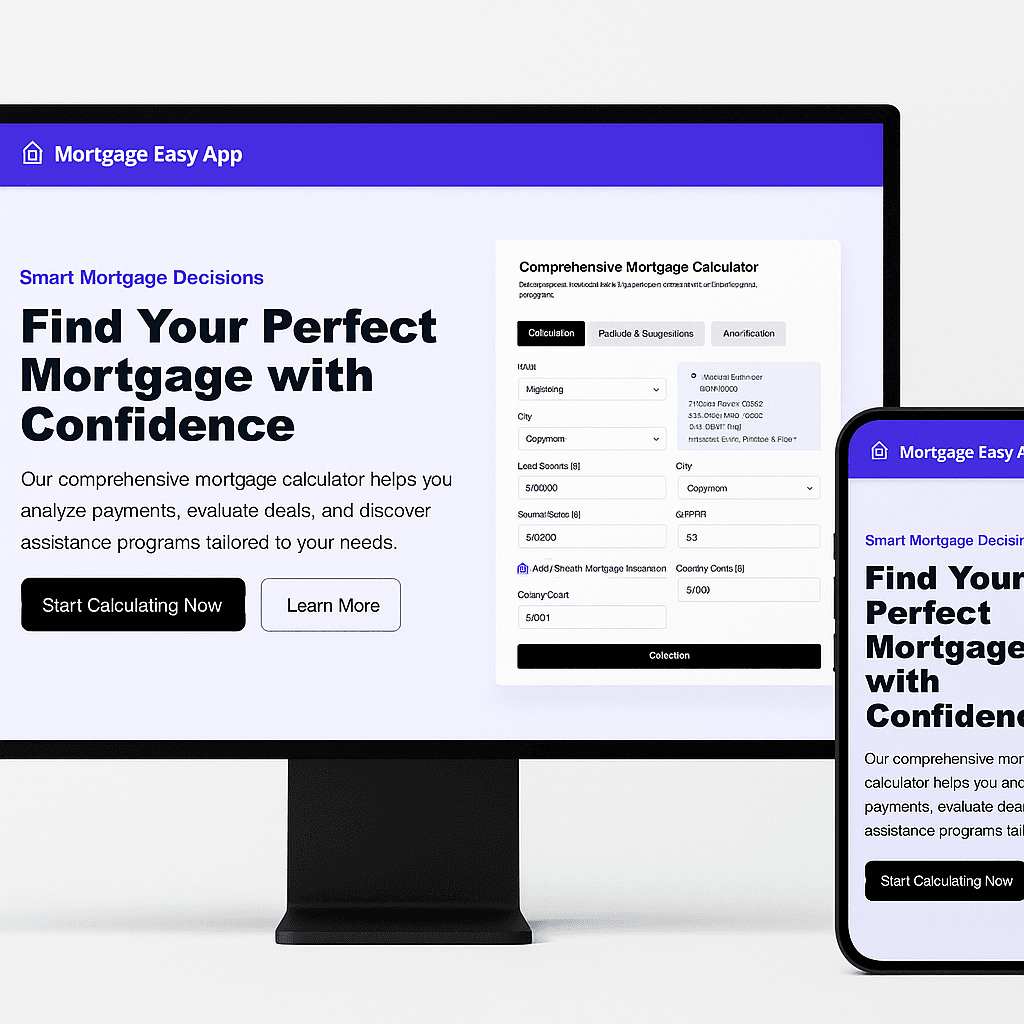Mortgage Easy App preview